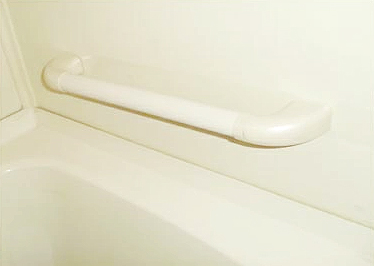 ユニット・タイル張り兼用 浴室手すり径32 I型 450mmの説明
