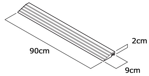 pX[v iȂEX20 ^Cv 90cm~2.0cm̐