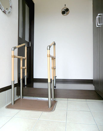 あがりかまち用たちあっぷミニ スライドベース無両手すり CKG-03