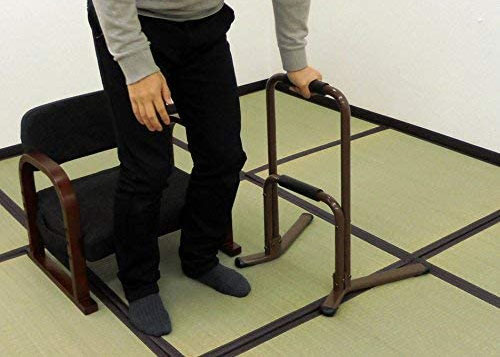 楽々健 立ち上がり補助手すり 2段｜立ち上がり補助手すり｜介護用品の