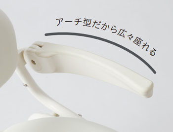 ユニプラス コンパクトシャワーチェア BSU12 ひじ掛け背もたれ付き介護用風呂椅子の説明