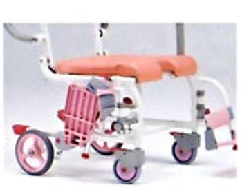 シャワーキャリー SW-11 スタンダードタイプ お風呂用車椅子の説明