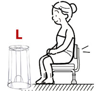 湯おけスタンド Lの説明