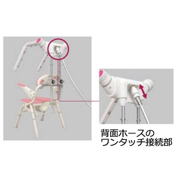 wells シャワー温浴システム HWS110 ケープ付き切替弁タイプ