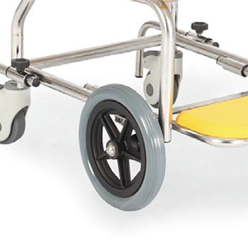 簡易シャワー車いす 低床タイプシャワーキャリー前輪8インチ KSC-2/ST