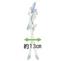 テイコブ 折りたたみシャワーチェアBSOC03 背もたれつき