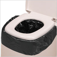 ポータブルトイレ用袋 10回分セット×4の説明