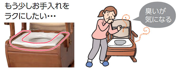 安寿 家具調トイレ セレクトR 自動ラップノーマルタイプ｜家具調