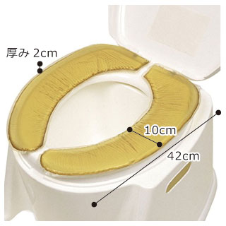 便座用アクションパッド #3200 カバー付き