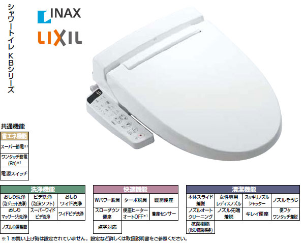 人気スポー新作 21-28 P最大26倍 -ｼｬﾜｰﾄｲﾚ付補高便座 本体操作 5cmﾀｲﾌﾟ LIXIL JAN kt485236 取寄品  排泄関連 便座 補高便座-