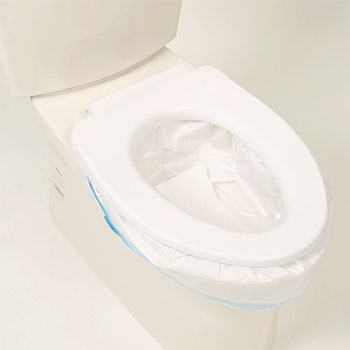 キュッとポン 1箱20枚入り×4箱セットトイレ処理袋・携帯トイレの説明