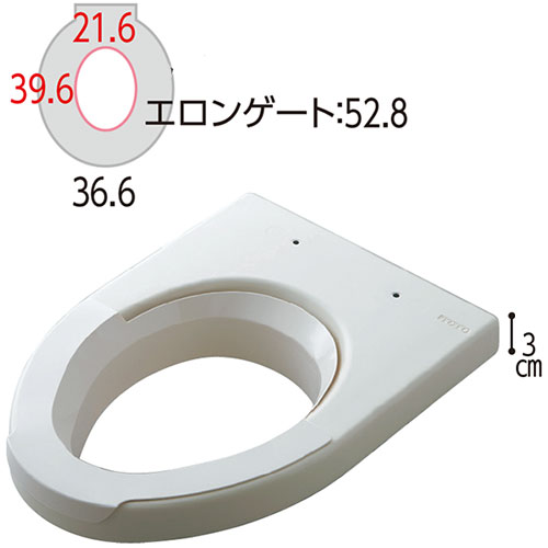 TOTO ⍂֍ ⍂3cm GQ[g E^TCY EWC451S̐