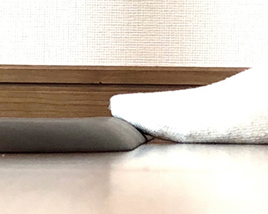 トイレ用片手すり　スムーディ  XPN-L80833　工事不要の説明