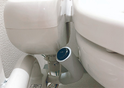 トイレ用両手すり スムーディ XPN-L80832 工事不要｜トイレ用