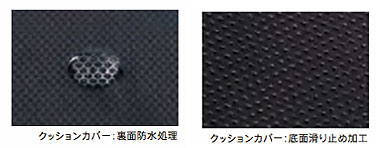 車椅子専用クッション 体圧分散クッション・座布団 座然 吟 ZC-G01・ZC-G02の説明