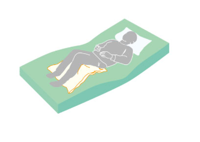 ナーセントコンタ 介護用マットレスの説明