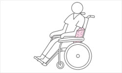 洗えるフィット 三角柱クッション2 70cm｜立体クッション（体位変換