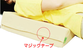 Tetote あんしん息吹クッション 体位変換クッションの説明