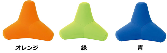 頭と上半身を支えるクッション（カバー付き） 座位時の姿勢保持クッションの寸法図