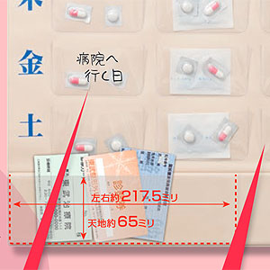 週間投薬カレンダー