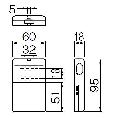 パナソニック 小電力型ワイヤレスコール携帯受信機ECE161KP｜介護用