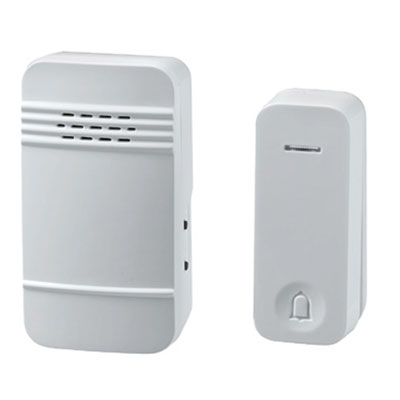 電池を使わないワイヤレスチャイムセット 防雨押しボタン WC-S6040AC