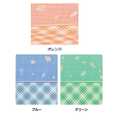 食事用エプロン 3色セット（計3枚） 38919
のカラー