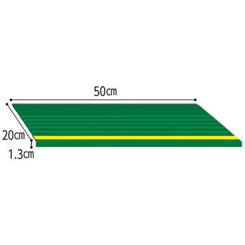 ダイヤタップ 屋外用 20×50cm(1枚) 外階段・玄関入口階段すべり止めマット