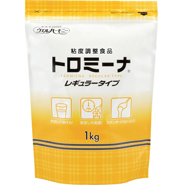 嚥下補助とろみ剤 トロミーナ レギュラータイプ 1kgの説明