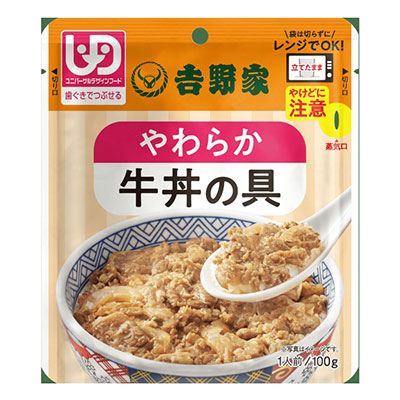 吉野家 やさしいごはんシリーズ　やわらか牛丼の具（100g入）12袋の説明