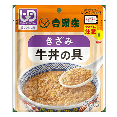 吉野家 やさしいごはんシリーズ　きざみ牛丼の具の具（80g入）12袋の説明