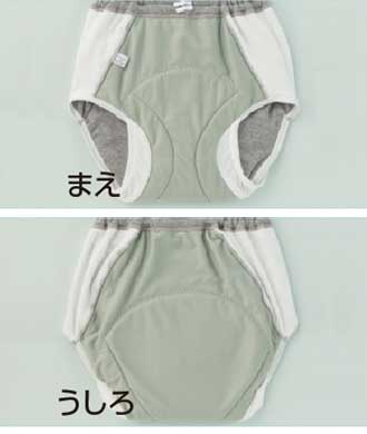 下着と吸水帯が一体