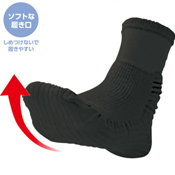 紳士 つまずきにくいくつ下 どんどんウォーク ソフトな履き口 3足組 97547の説明