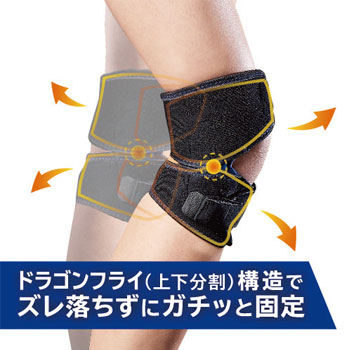 膝サポーター 中山式ボディフレーム ひざ用パワーフィット（左右兼用）