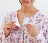 簡単着替えパジャマ 婦人用 介護寝間着の説明