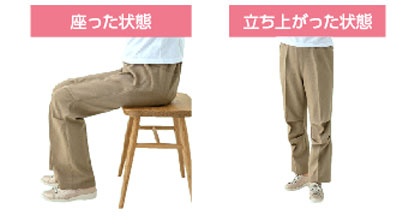 座・ビューティフォーニットパンツ（婦人）　820939の説明