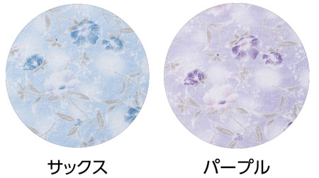 婦人ワンタッチパジャマ 通年用97980 S～4Lサイズのカラー（色）