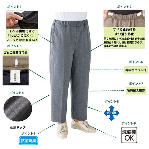 おしりスルッともちもちパンツ(婦人)　820933の説明