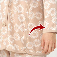 しるばあパラダイスパジャマ（婦人用） 上着の使用例