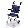 コンパクト車椅子 NOPPY 青チェック NP-001BL
