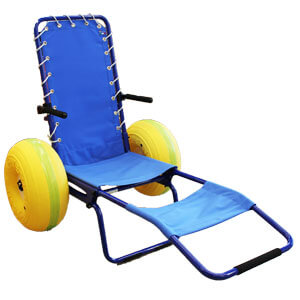 レジャー用車椅子 J.O.B 砂浜でも使える イタリア製