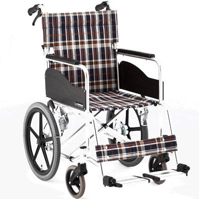 介助用車いす 介助式 背折れタイプ 座面幅42cm テイコブ ハンド
