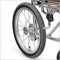 ふわりすシリーズ　KF16 軽量車椅子のブレーキ