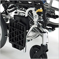 介助用ティルト&リクライニング車椅子Skit(スキット)SKT-8 コンパクトのスイングアウト