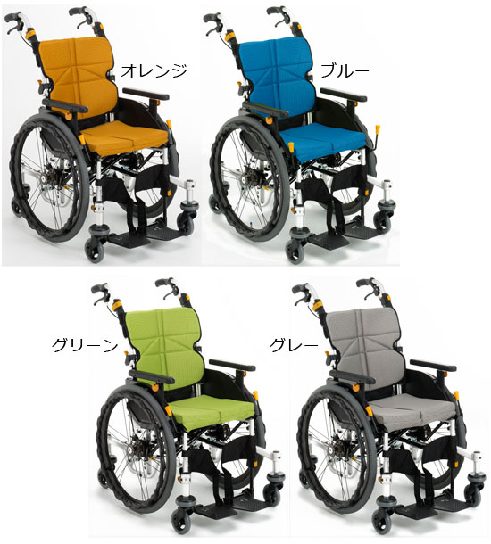 松永製作所】ネクストコア-くるり 6輪介助式車椅子 NEXT-80B