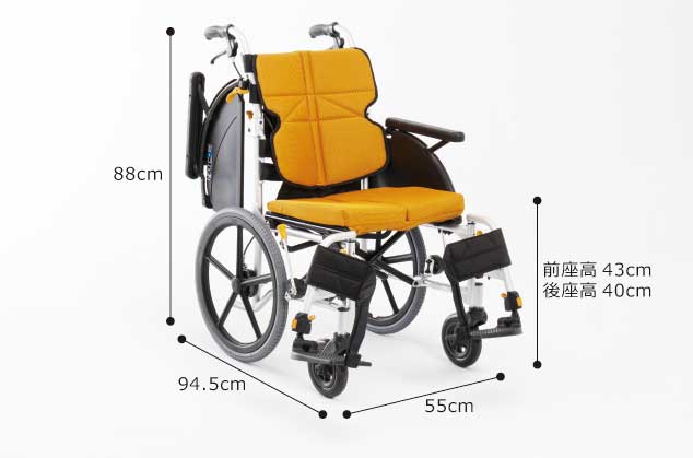 非課税】介助型車椅子 ネクストコアマルチHB NEXT-41B HB 多機能