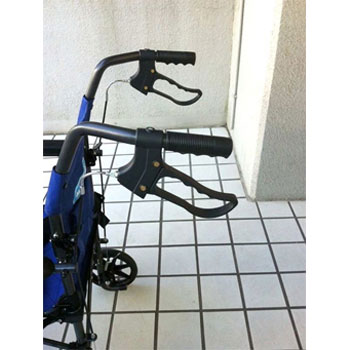 簡易車椅子 ハンディライト100 専用収納バッグつき 
