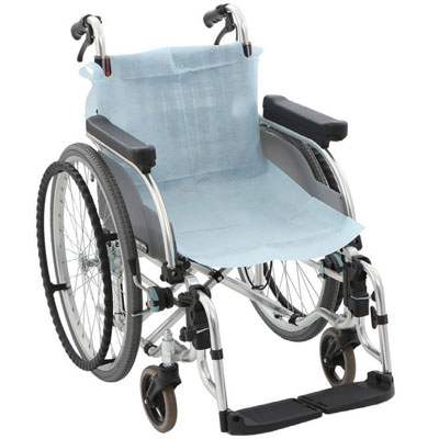 使い捨て 車いすシートカバー（100枚入り）の説明
