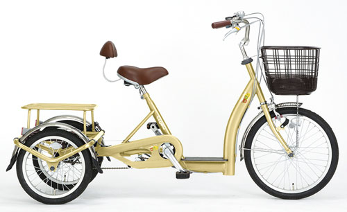 シニア向け三輪サイクル【こげーるlively 3 三輪】　サギサカ シニア向け三輪サイクル【こげーるlively 3 三輪】 サギサカ