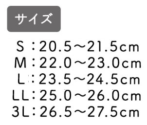 あゆみケアシューズ かかとスポっと 両足販売 2239 室内用の寸法図